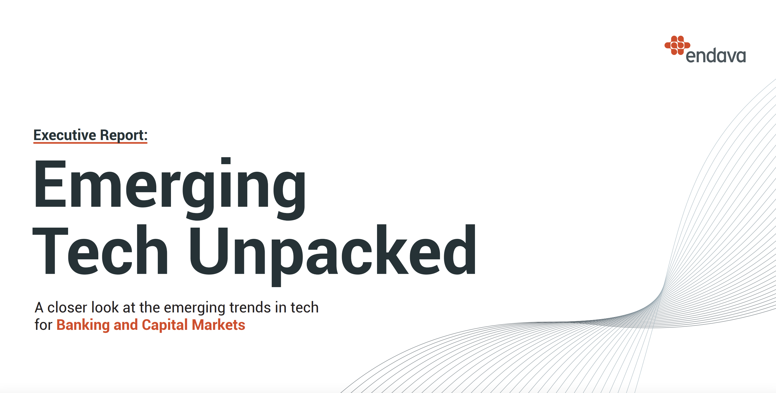 Thank you for downloading the Report: Emerging Tech Unpacked